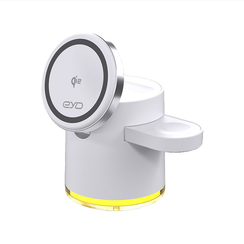 Caricabatterie wireless magnetico pieghevole 4 in 1 Aolon x EYD - Aolon