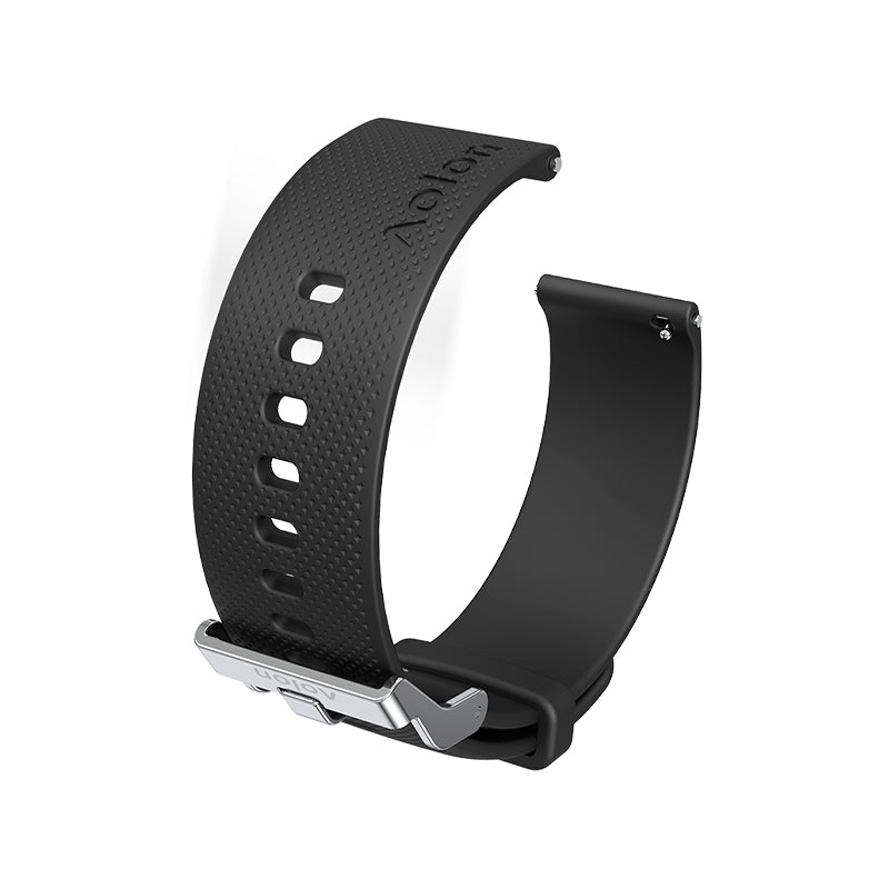 Cinturino in silicone testurizzato Aolon da 22 mm - Aolon