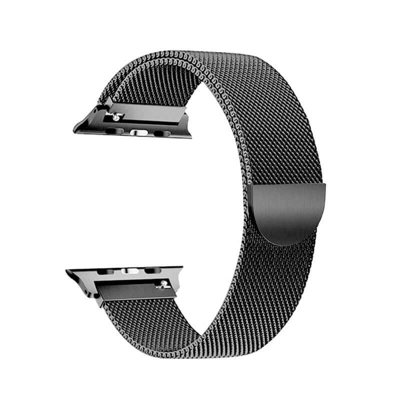 Cinturino magnetico arrotondato in acciaio inossidabile per Apple Watch - Aolon